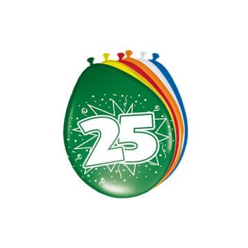 Ballon 25 jaar