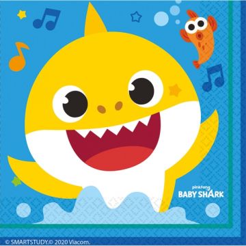 Baby Shark servetten