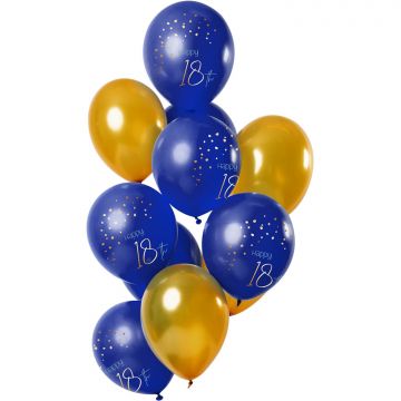 Ballon 18 jaar blauw.