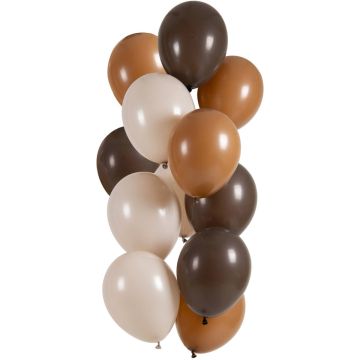 Ballonnen Bruin, 12 st