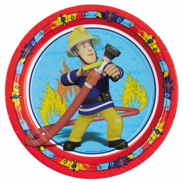 Brandweerman Sam bordjes,