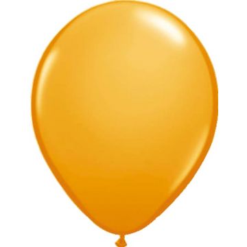 Ballon oranje metallic