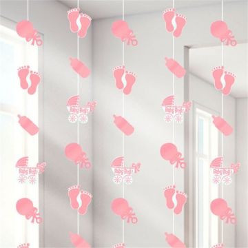 Geboorte versiering meisje string