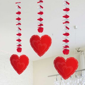 Collega Mos identificatie Versiering Valentijnsdag - Decoratie hartjes