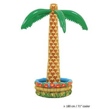 Palmboom met cooler - heelveelfeest