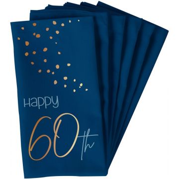 Servetten 60 jaar
