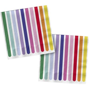 Servetten Regenboog Party