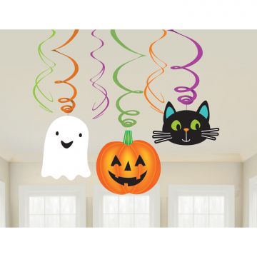 Swirls halloween kids