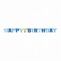 Slinger 1 jaar jongen letterslinger